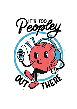 Antisocial yarn ball