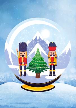 Nutcracker in Winter