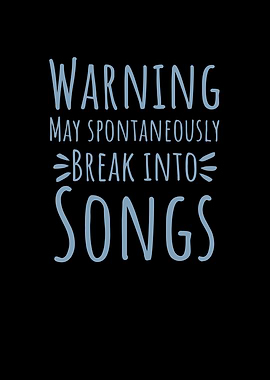 Singing Saying Funny