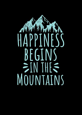 Happiness begins in the