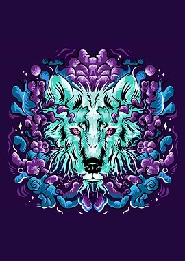 Fantasy wolf