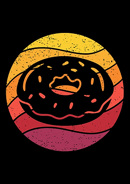 Donut Retro Vintage