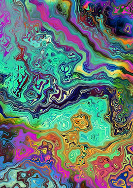Psychedelic Marble 24
