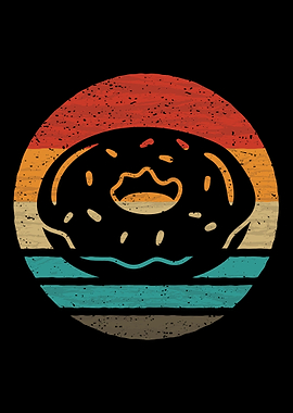 Donut Retro Vintage
