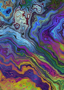 Psychedelic Marble 34