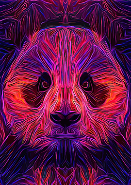 Panda Fantastic Portrait