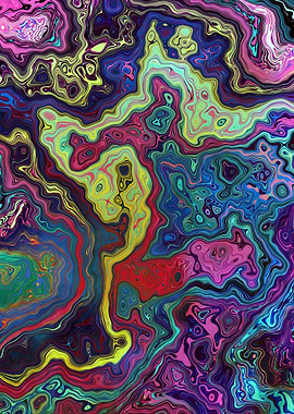 Psychedelic Marble 21