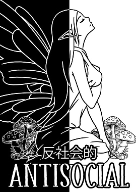 Fairycore Fairy Antisocial