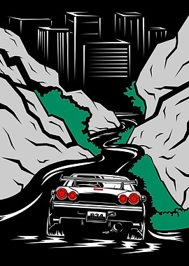 Nissan Skyline R34 Touge