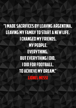 Quote lionel messi