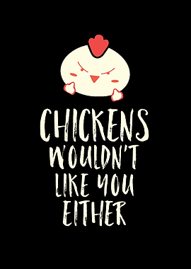 Chicken Saying Funny