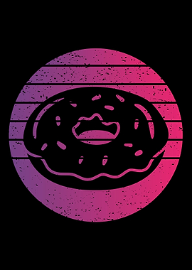 Donut Retro Vintage