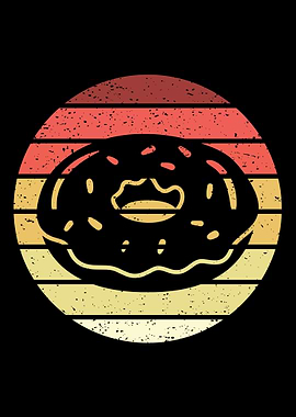Donut Retro Vintage