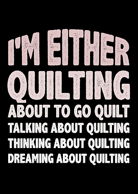 Go quilt talking think