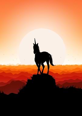 Horse Unicorn cute animal