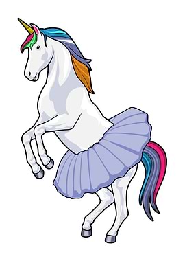 Unicorn Ballet Skirt