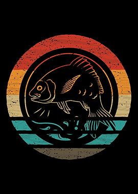 Fishing Retro Vintage