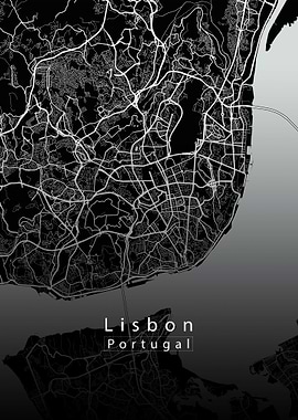 Lisbon City Map
