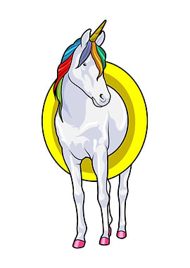 Unicorn Swimming Swim ring