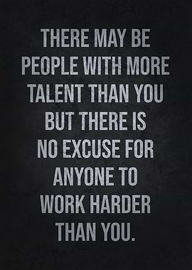 Talent vs Hard Work