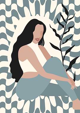 Vintage Latino Woman