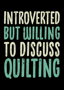 Introverted but willing to