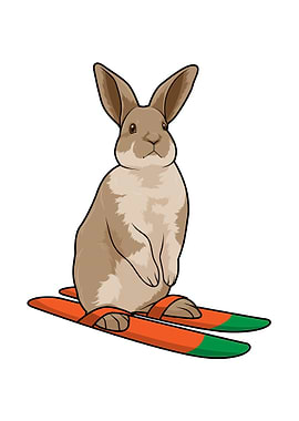 Rabbit Skier Ski