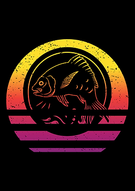 Fishing Retro Vintage