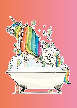 Unicorn in the Bath