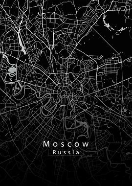 Moscow City Map