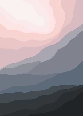 Nature sky modern art