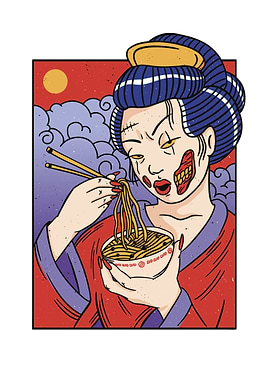Geisha zombie ramen