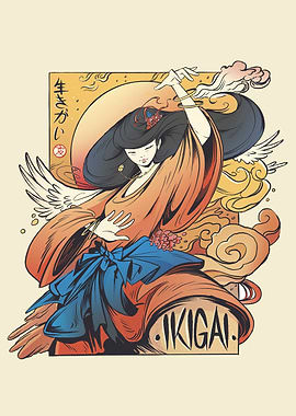 Ikigai spiritual girl