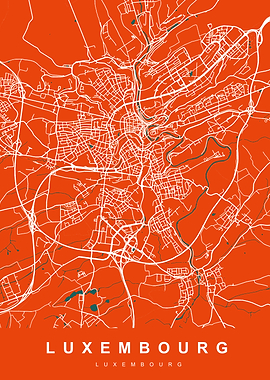 LUXEMBOURG City Map