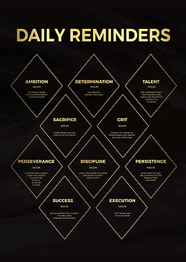 Daily Reminders Sign