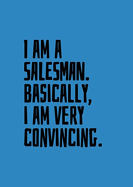 I am a salesman