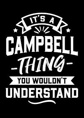 Its A Campbell Thing