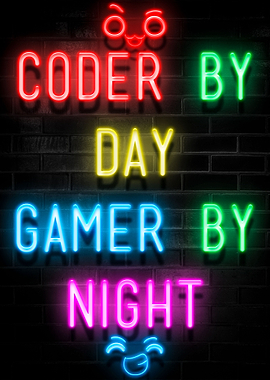 CODE BY DAY GAMER BY NIGHT
