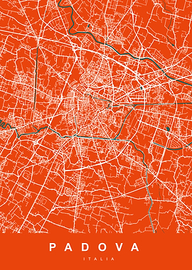 PADOVA Map ITALY