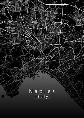 Naples City map