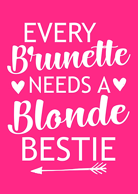 Brunette And Blonde Girls