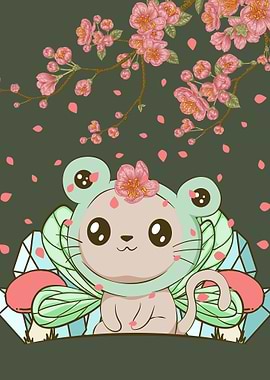 Fairycore Fairy Cat Frog