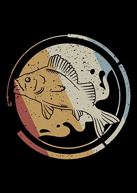 Fishing Retro Vintage