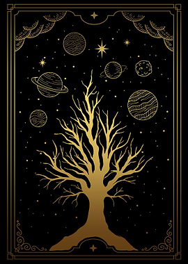 mystical sacred tree