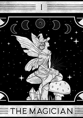 Fairycore Fairy Tarot Card