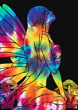 Fairycore Fairy Tie Dye