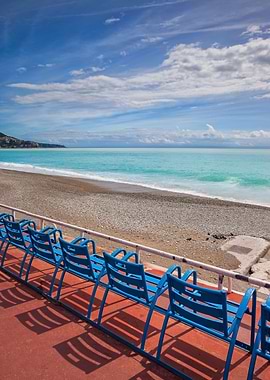 Sea Promenade In Nice