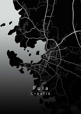 Pula City Map