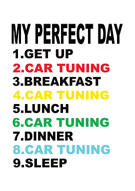 My Perfect Day Car Tuning