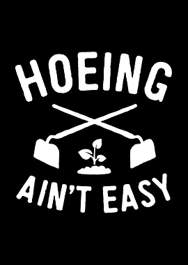 hoeing